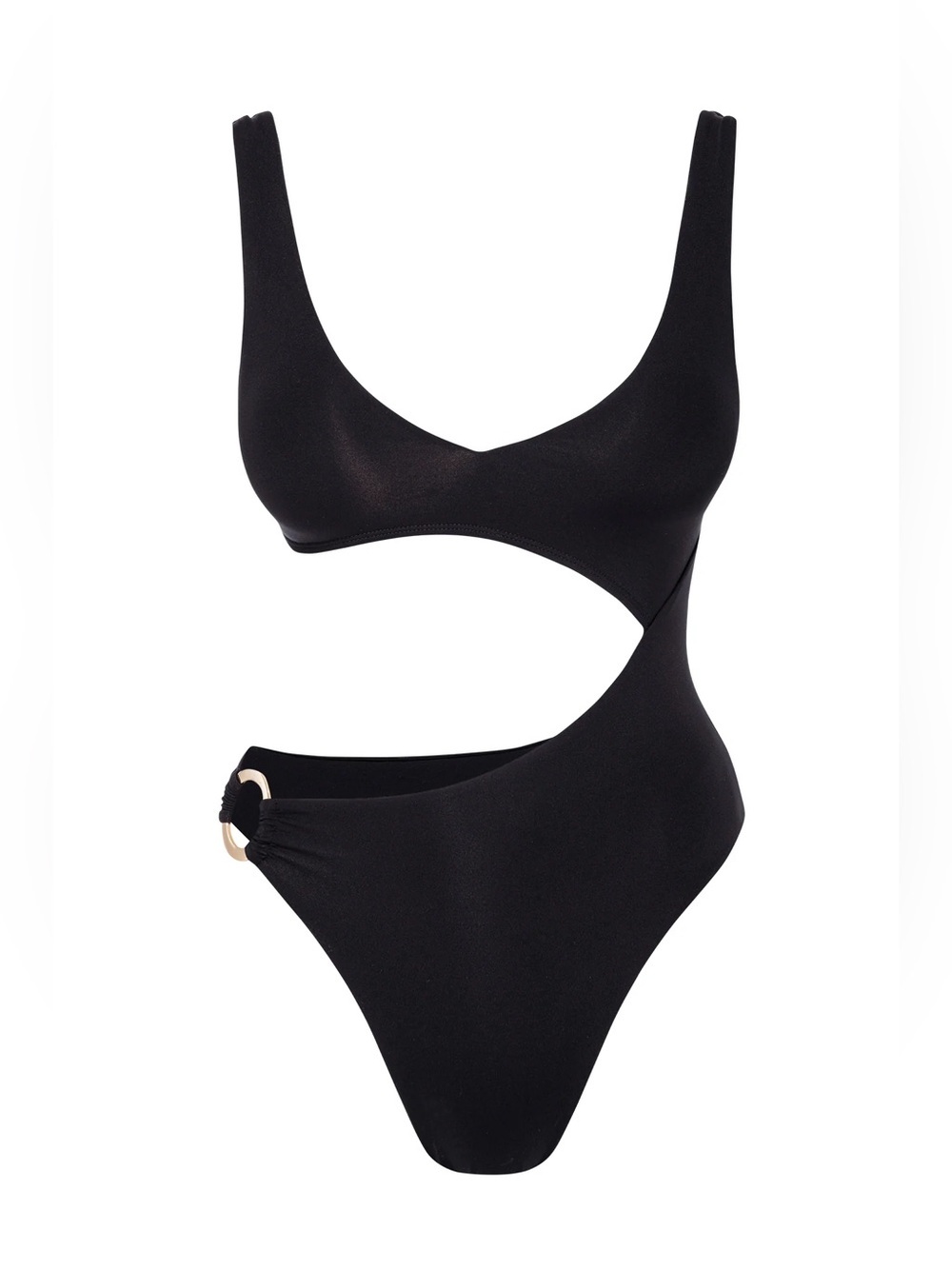Monday Swimwear ST BARTH'S ONE PIECE BLACK Size V New with Tags! - Picture 7 of 13